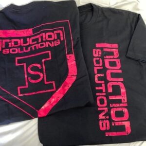 Black & Pink Distressed T-Shirt