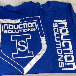 Blue & White Distressed T-Shirt