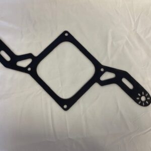 Black Two Solenoid Bracket