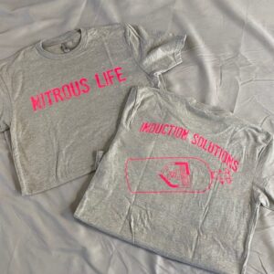 Gray & Pink Bottle shirt