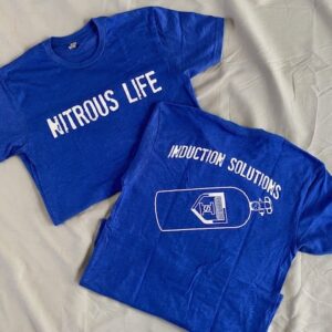 Blue & White Bottle shirt