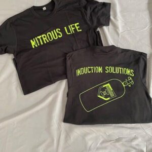 Black & Lime Green Bottle shirt