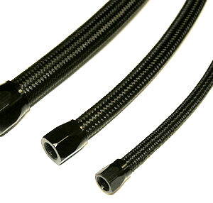 Lightweight Black Nylon Race Hose