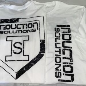 White & Black Distressed T-Shirt