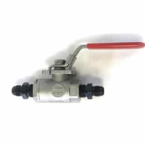 High Flow Quarter Turn Valve for Nitrous Oxide Systems